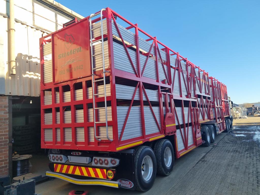 sumeil aluminium cattle trailers